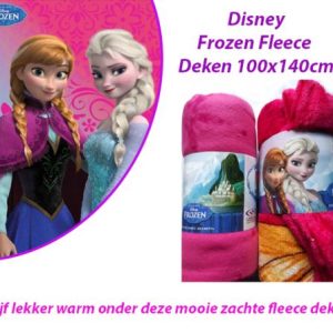 2-Stuks Disney Frozen Fleece Deken