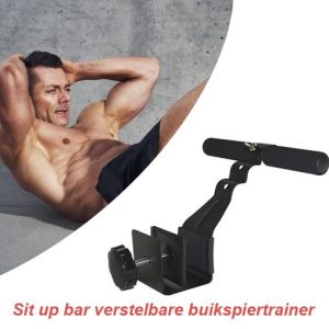 Fitness Sit up bar verstelbare buikspiertrainer (3 posities)