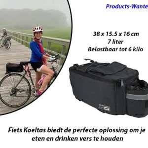 Fiets Koeltas met Schouderriem Houd uw Eten en Drinken Koel Onderweg