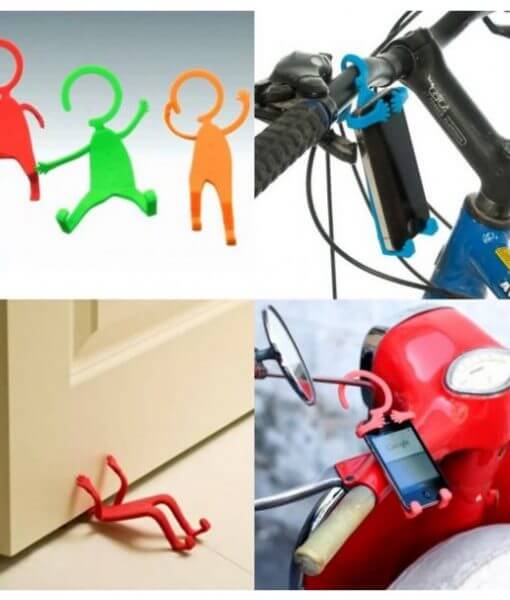 3 stuks Flexibele multifuntionele telefoonhouder - Afbeelding 4